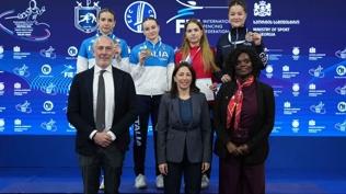 Alara Atmaca'dan Avrupa Gen�ler Eskrim �ampiyonas�'nda bronz madalya