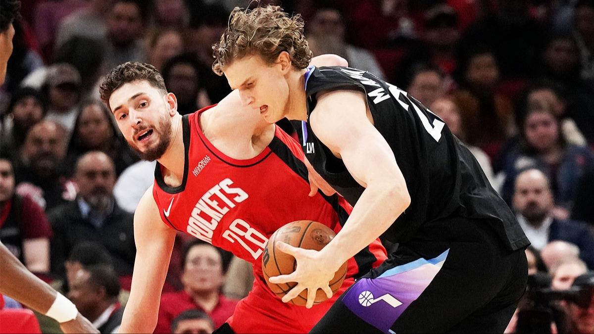 Rockets evinde Utah Jazz'� devirdi