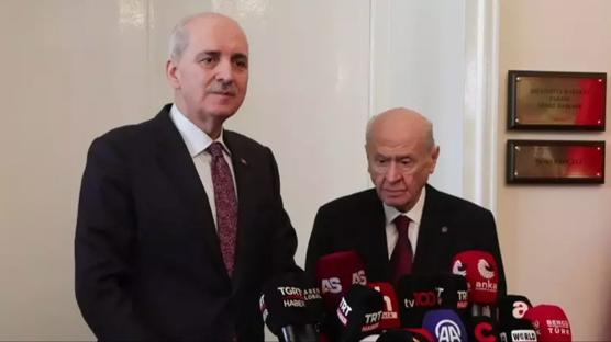Kurtulmu�'un ilk ziyareti Bah�eli'ye oldu
