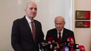 Kurtulmu�'un ilk ziyareti Bah�eli'ye oldu