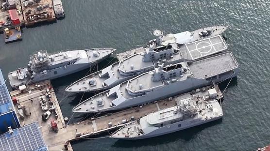 Savunma sanayiinde yeni teslimat! Tuzla'da Katar i�in h�cumbot denize indirildi