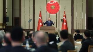 Ter�rs�z T�rkiye vurgusu! Cumhurba�kan� Erdo�an: S�reci ilmek ilmek dokuyoruz