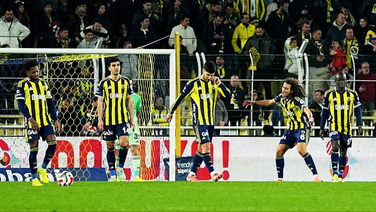 Fenerbah�e evinde 1 puana raz� oldu