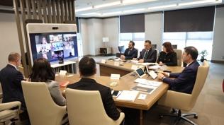 Bakan Kurum, BM COP B�rosu �yeleriyle video konferans y�ntemiyle g�r��t�