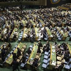 BM'de kritik oylama: 107 �lkeden 'ko�ulsuz ate�kes'e onay