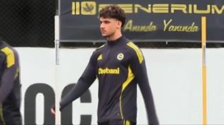 Takımla ilk idmanına çıktı