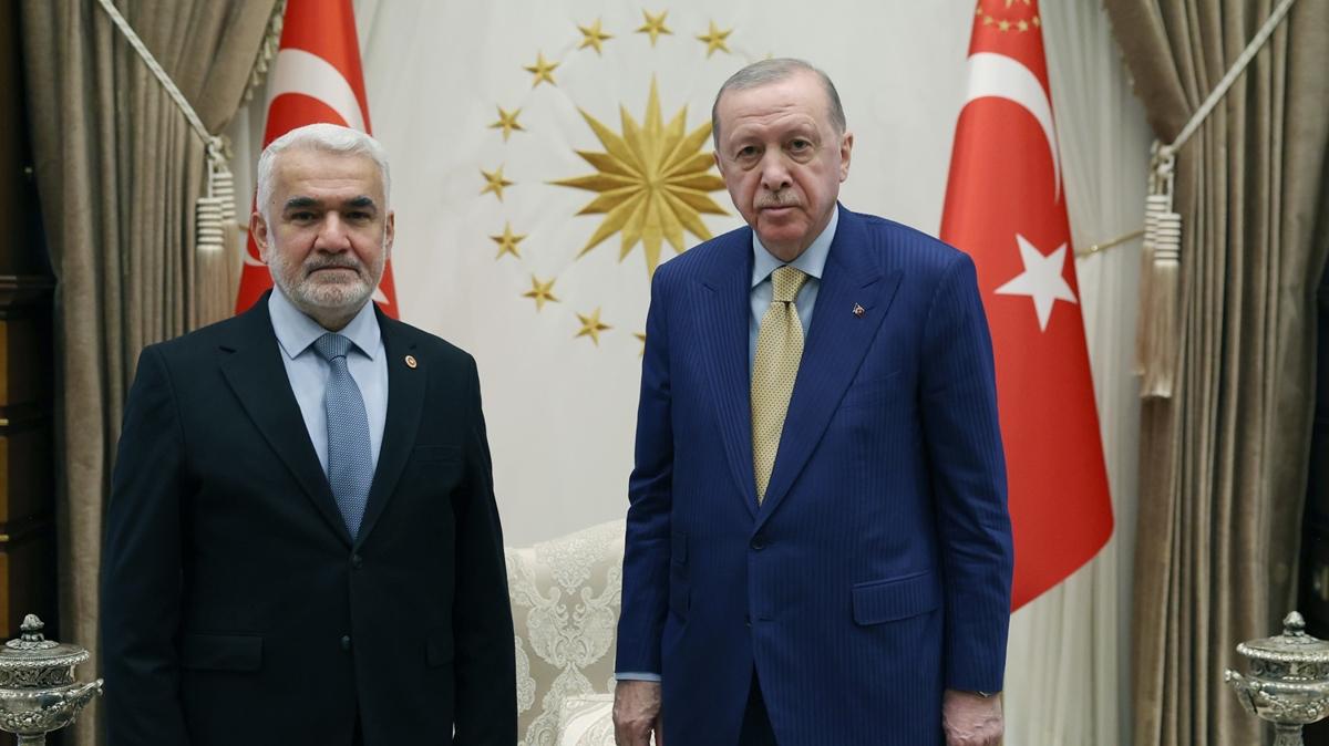 Cumhurba�kan� Erdo�an, Zekeriya Yap�c�o�lu'nu kabul etti