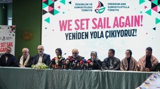 K�resel Sumud Filosu yeniden yola ��k�yor