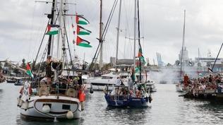 K�resel Sumud Filosu yeniden yola ��k�yor