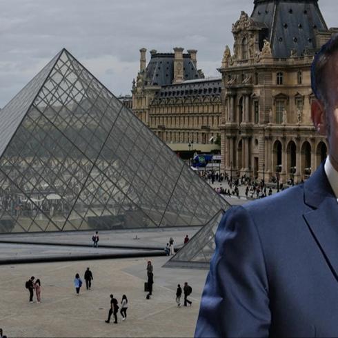 Macron imzay� att�! Louvre M�zesi'nin ba��na yeni bir isim geldi