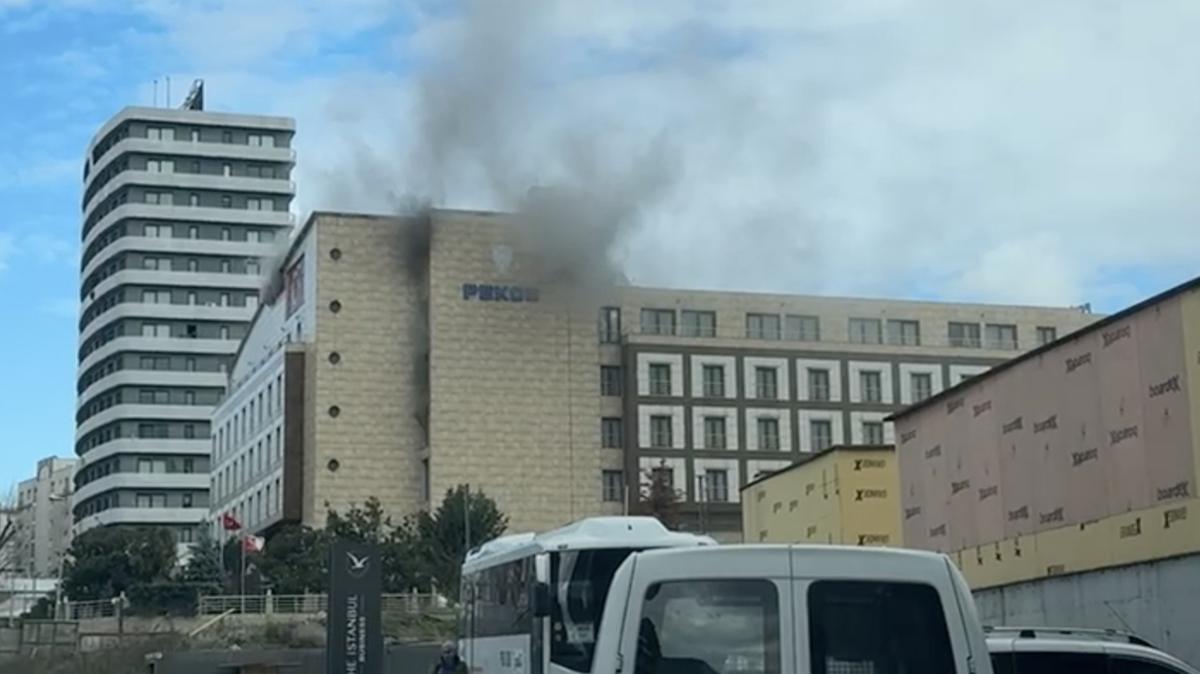 Zeytinburnu'nda polis e�itim merkezinde ��kan yang�n s�nd�r�ld�