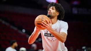 Shaedon Sharpe 4 ila 6 hafta yok