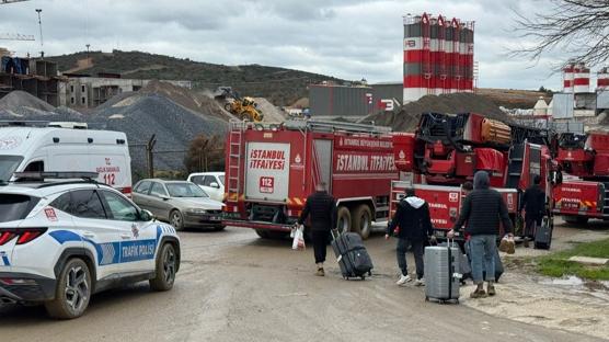 Tuzla'da i��i konteynerinde ��kan yang�n s�nd�r�ld�