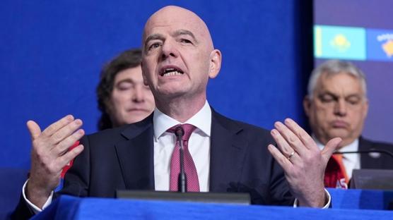 Infantino'dan Meksika'ya 2026 D�nya Kupas� g�vencesi: T�m ma�lar orada oynanacak