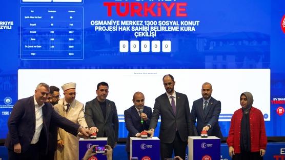 Osmaniye'de TOK� heyecan�: Hak sahipleri kurayla belirlendi