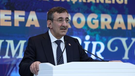 Ter�rs�z T�rkiye vurgusu! Cumhurba�kan� Yard�mc�s� Y�lmaz: �� cephemizi kuvvetlendirerek yolumuza devam ediyoruz