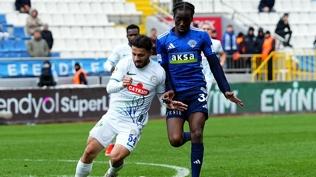 �aykur Rizespor, Kas�mpa�a'y� 3 golle ge�ti