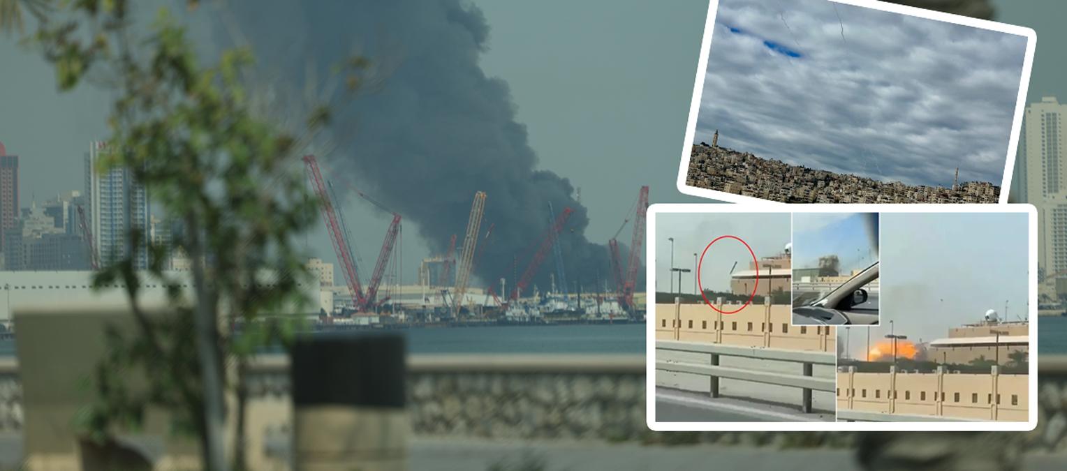 �ran'dan misilleme sald�r�s�! Bir�ok �lkede ABD �sleri vuruldu