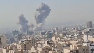 Son dakika... İsrail İran'a saldırı başlattı! Tahran'da patlama sesleri