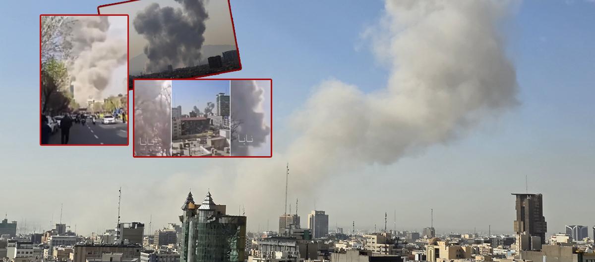 Son dakika... ABD ve �srail �ran'a sald�r� ba�latt�! Trump: Yerle bir edece�iz