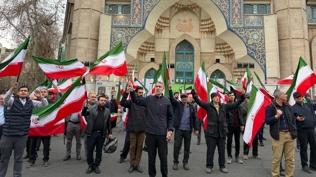 Tahran'da ABD-İsrail protestosu