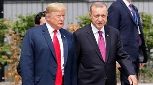 Trump, Ba�kan Erdo�an ile g�r��t�