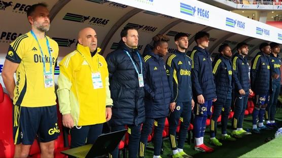 Fenerbahçe'den Antalyaspor maçında 5 değişiklik