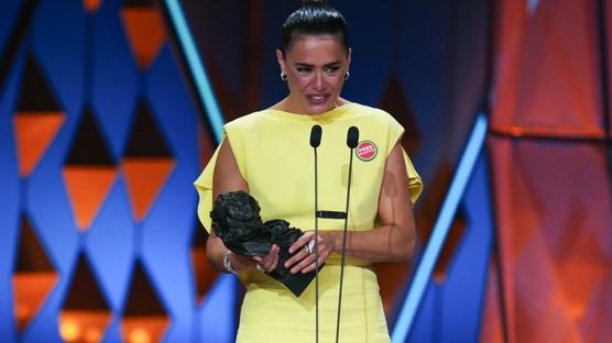 �spanya'n�n Goya sinema �d�llerine Filistin'e destek mesajlar� damga vurdu