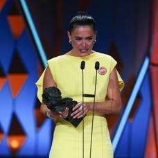 �spanya'n�n Goya sinema �d�llerine Filistin'e destek mesajlar� damga vurdu