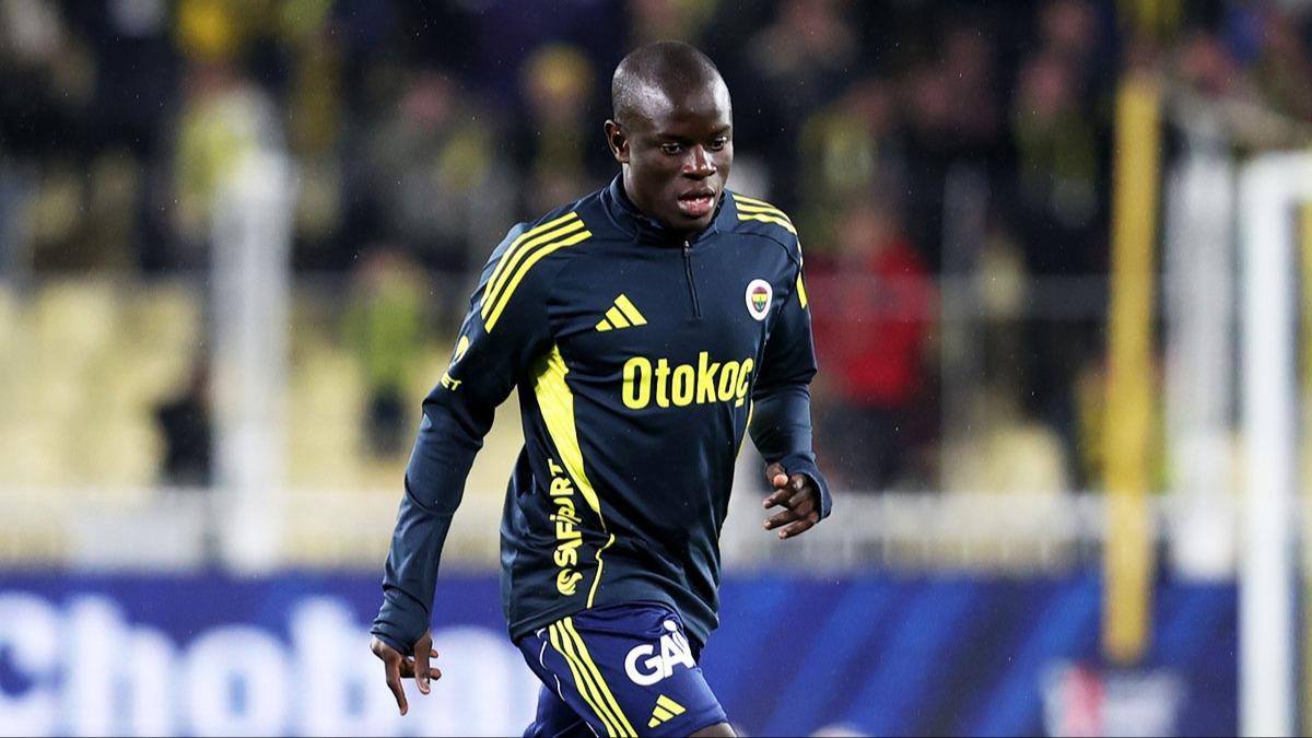 ��te Kante'nin Fenerbah�e karnesi