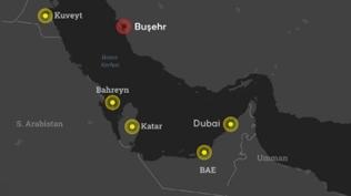�ran'�n vurdu�u Arap �lkelerinde patlama sesleri duyuluyor