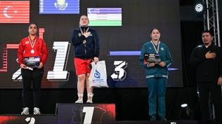 Yaren Düztaş'tan Bulgaristan'da gümüş madalya