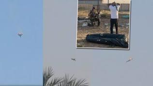 Para��tle yere inen ABD'li pilot sopayla kar��land�