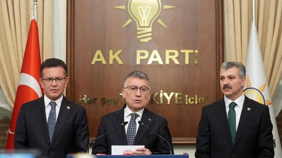 AK Parti meclise sundu: Depremzedelerin bor� y�k�n� hafifletecek yeni ad�m