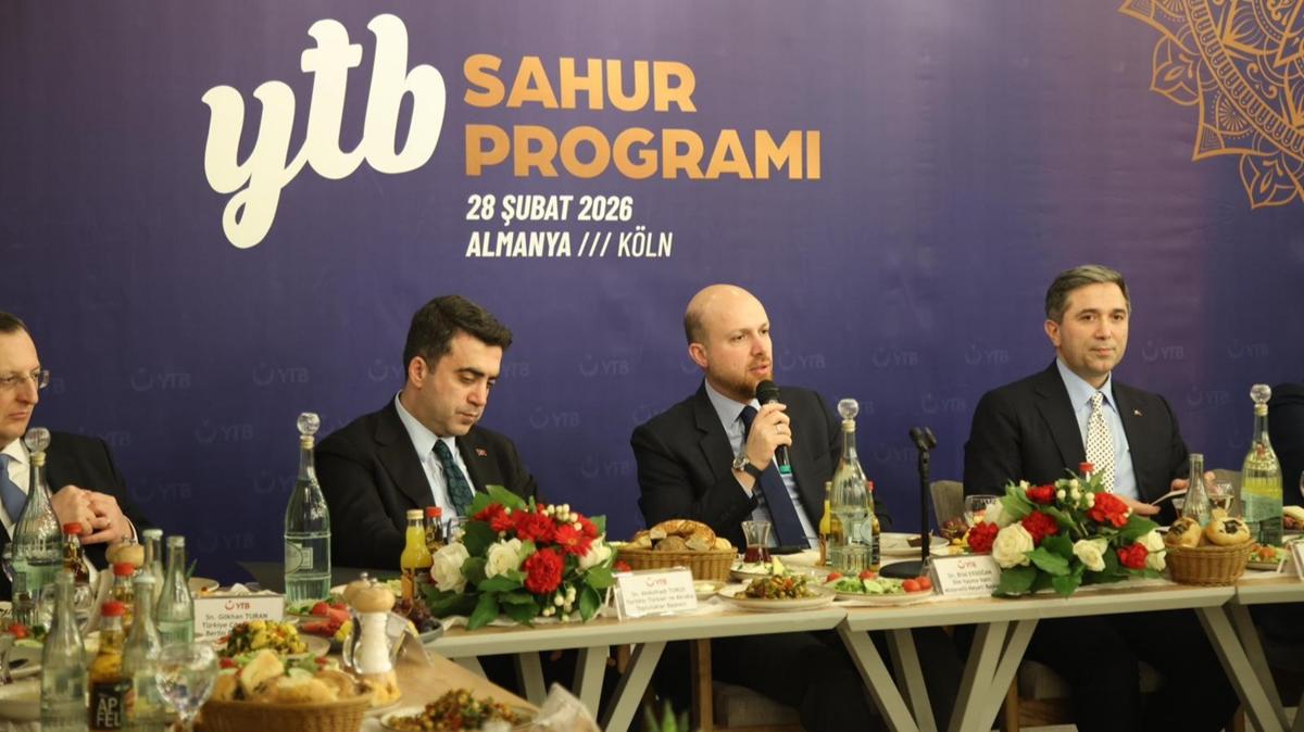 Bilal Erdo�an'dan STK'lara hedefleri b�y�tme �a�r�d�: Daha iddial� ve vizyoner olun