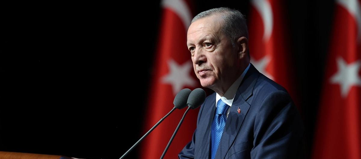 Cumhurba�kan� Erdo�an'dan �ran mesaj�: Kom�umuzdaki yang�na sessiz kalmay�z