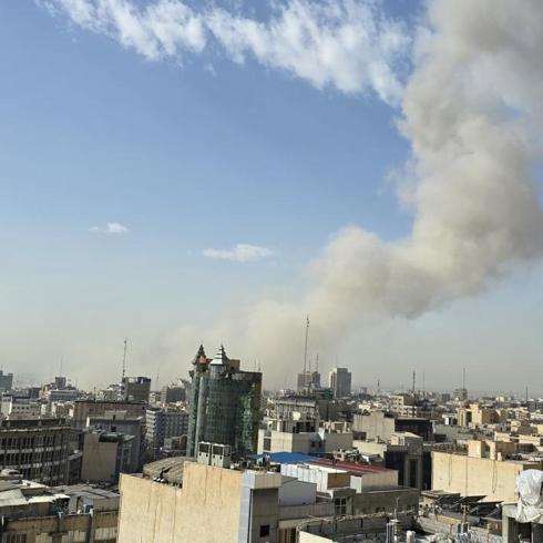 Katil �srail, �ran'daki 600 noktaya 2 bin 500 bombayla sald�rd�