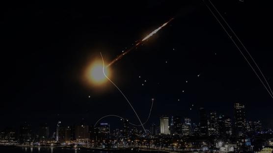 Misillemeler pe� pe�e geliyor! �ran'dan �srail'e f�ze bombard�man�