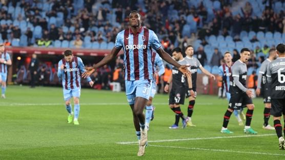 Trabzonspor, kupada Ba�ak�ehir deplasman�nda