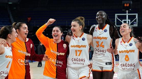 Galatasaray yar� finalde! Basket Landes'i eleyip seriyi kazand�
