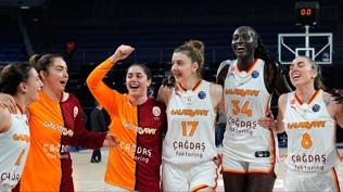 Galatasaray yar� finalde! Basket Landes'i eleyip seriyi kazand�