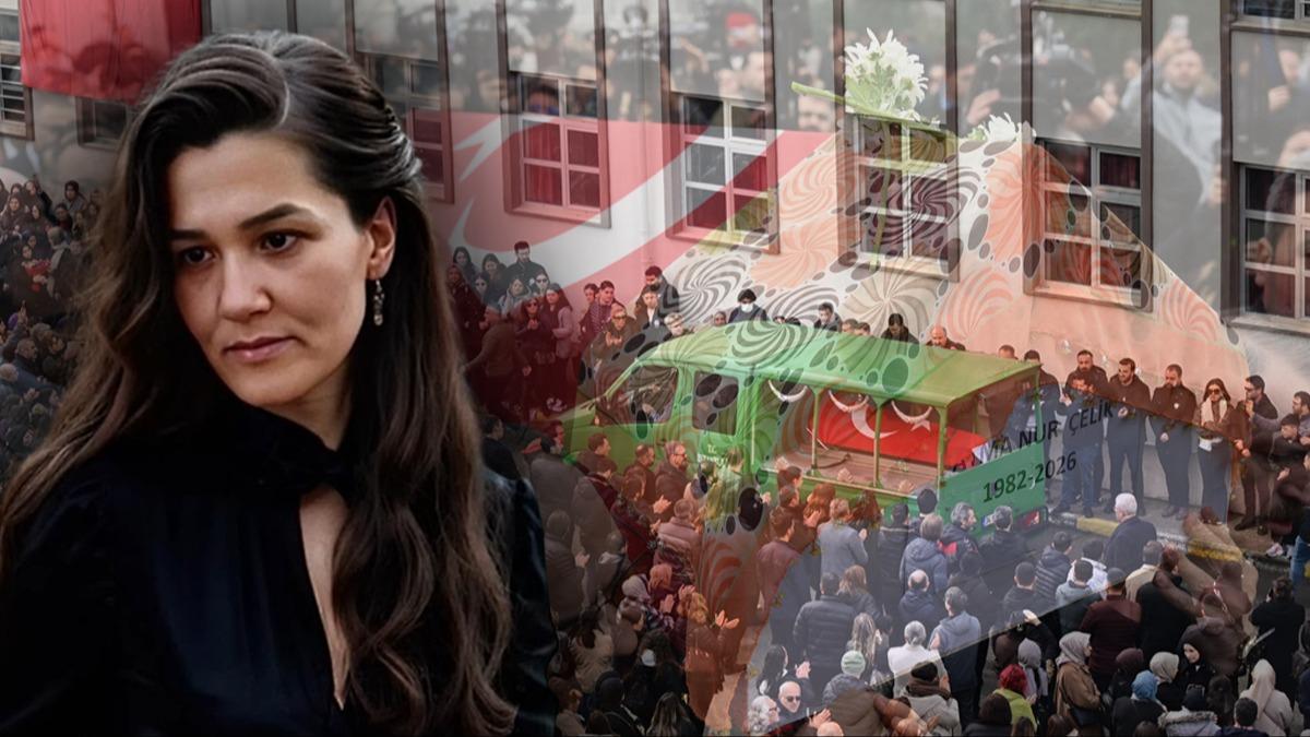 Lisede vah�et! Fatma Nur ��retmen son yolculu�una u�urland� 