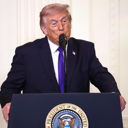 Trump'tan 's�n�rs�z kayna�a sahibiz' mesaj�: Sonsuza dek sava�abiliriz