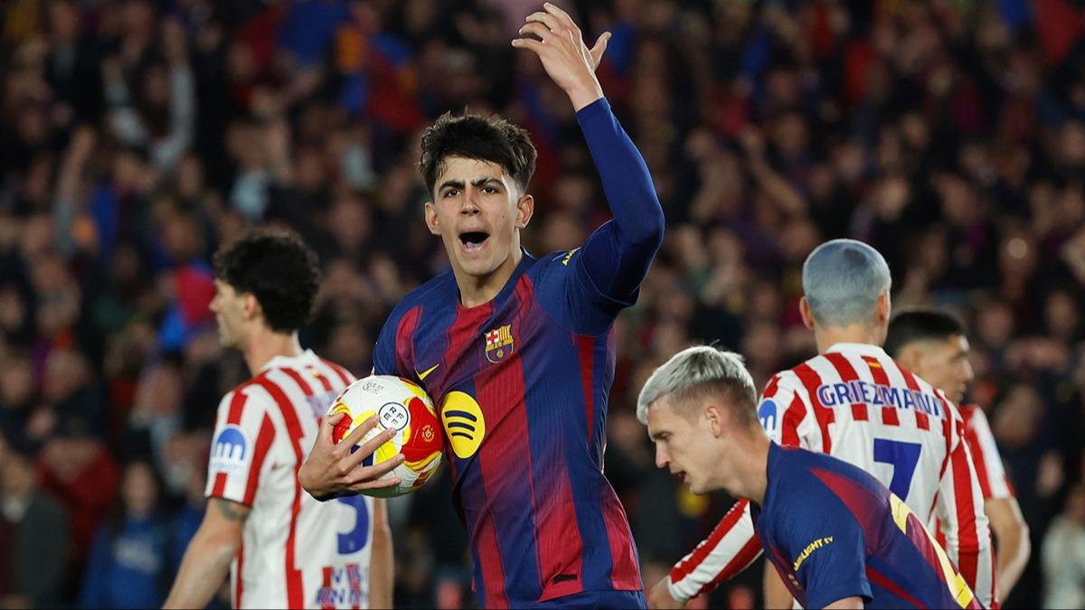 Atletico Madrid finalde! Barcelona'n�n galibiyeti yetmedi