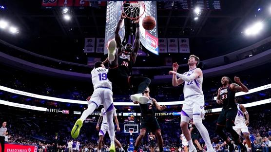 Adem Bona'dan 12 say�l�k katk�! Philadelphia 76ers, Utah Jazz'� devirdi