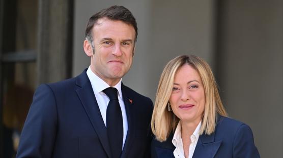 Meloni ve Macron telefonda g�r��t�
