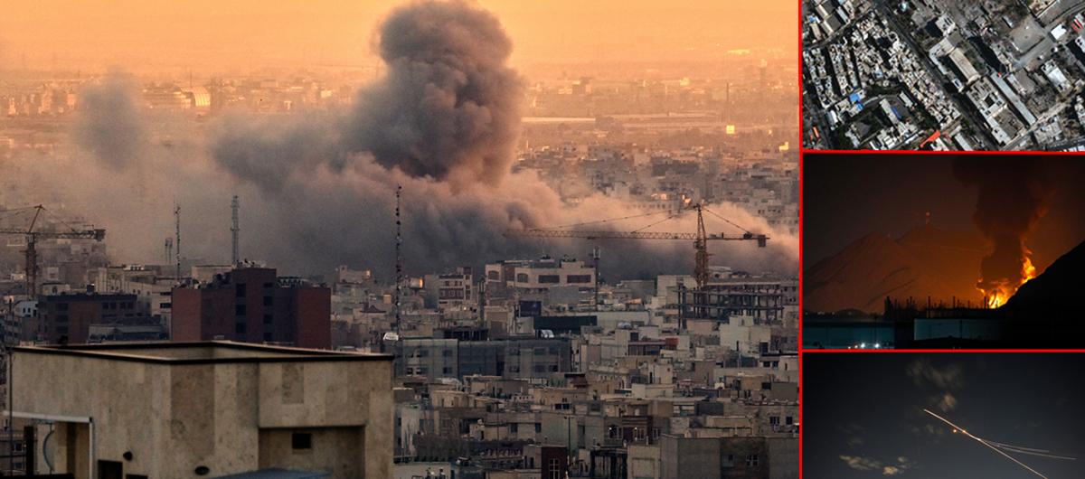 Orta Do�u'daki sava�ta 6. g�n! �ran'dan �srail'e 4. misilleme sald�r�s�