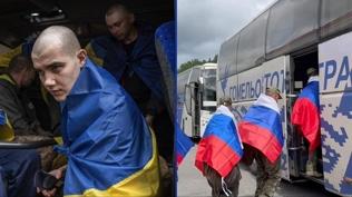 Ukrayna ve Rusya aras�nda esir de�i�imi! 400 asker serbest b�rak�ld�