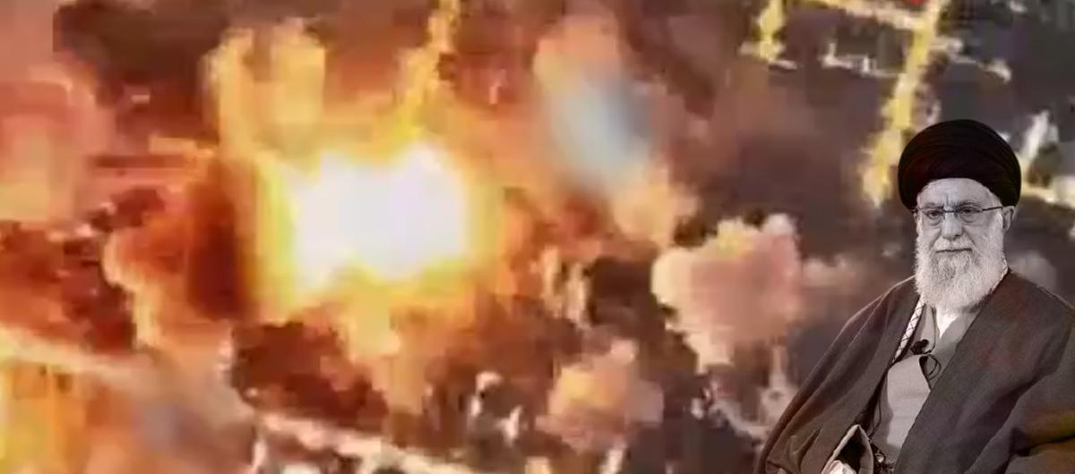 Orta Do�u'da y�ksek tansiyon! �srail, Hamaney'in yeralt� s���na��n� vurdu