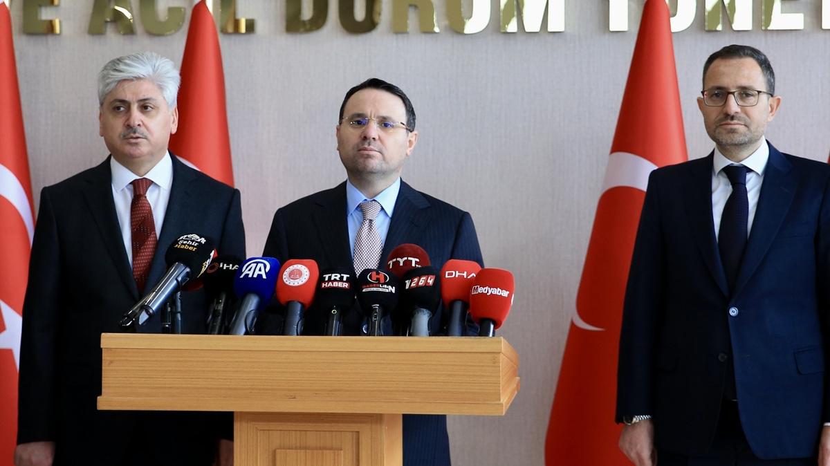 Adalet Bakan� G�rlek'ten T�rkiye Y�zy�l� mesaj�: Durmadan �al��aca��z